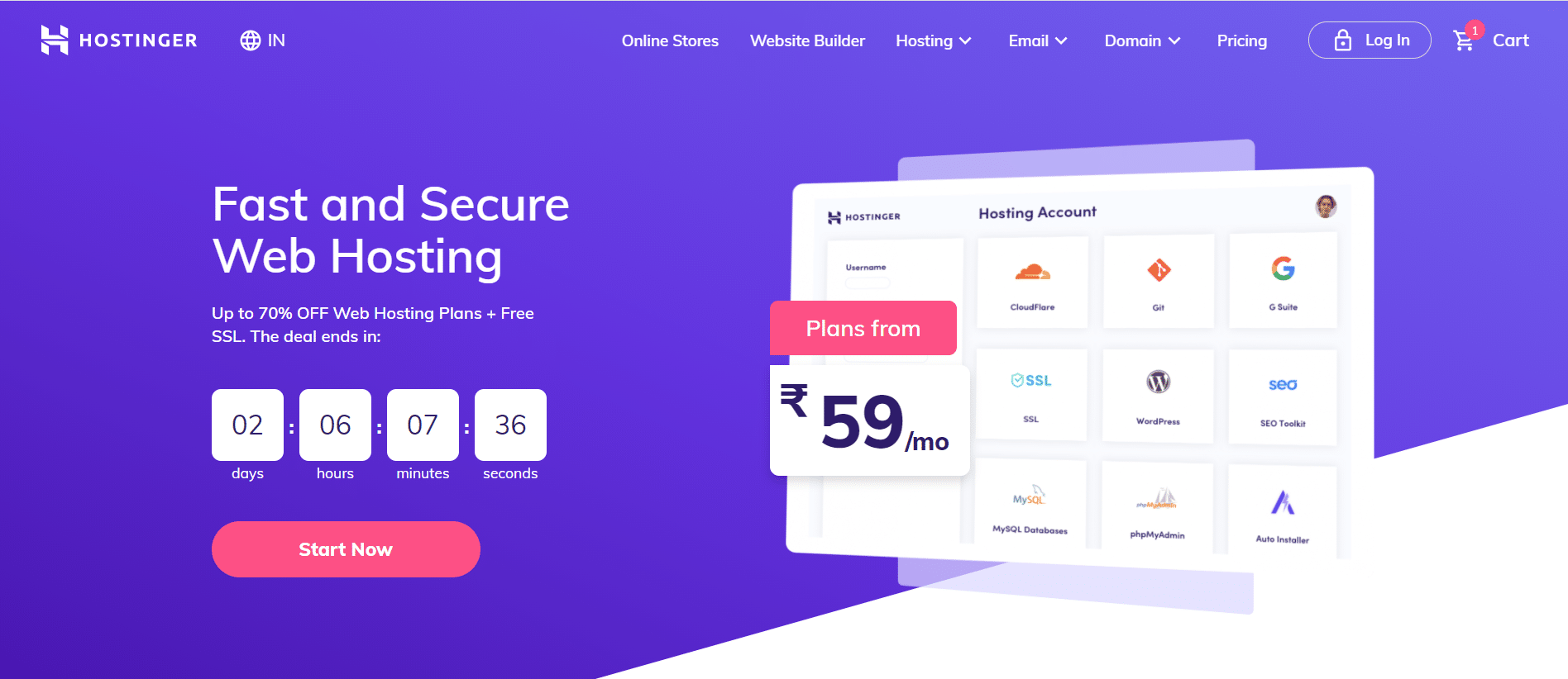 hostinger India Review