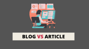 blog vs article
