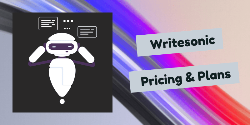Writesonic pricing