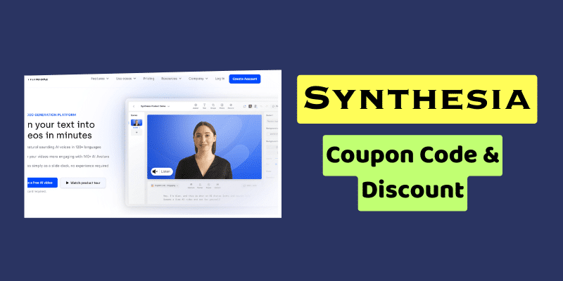 Synthesia Coupon Code 2023: Huge 25% Discount Deal